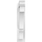 Ekena Millwork Balboa Architectural Grade PVC Outlooker with Traditional Ends, 5"W X 24"D X 24"H OUTP05X24X24BOA01 - alternate 3